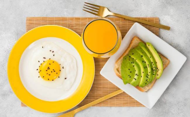 Keto breakfast spread