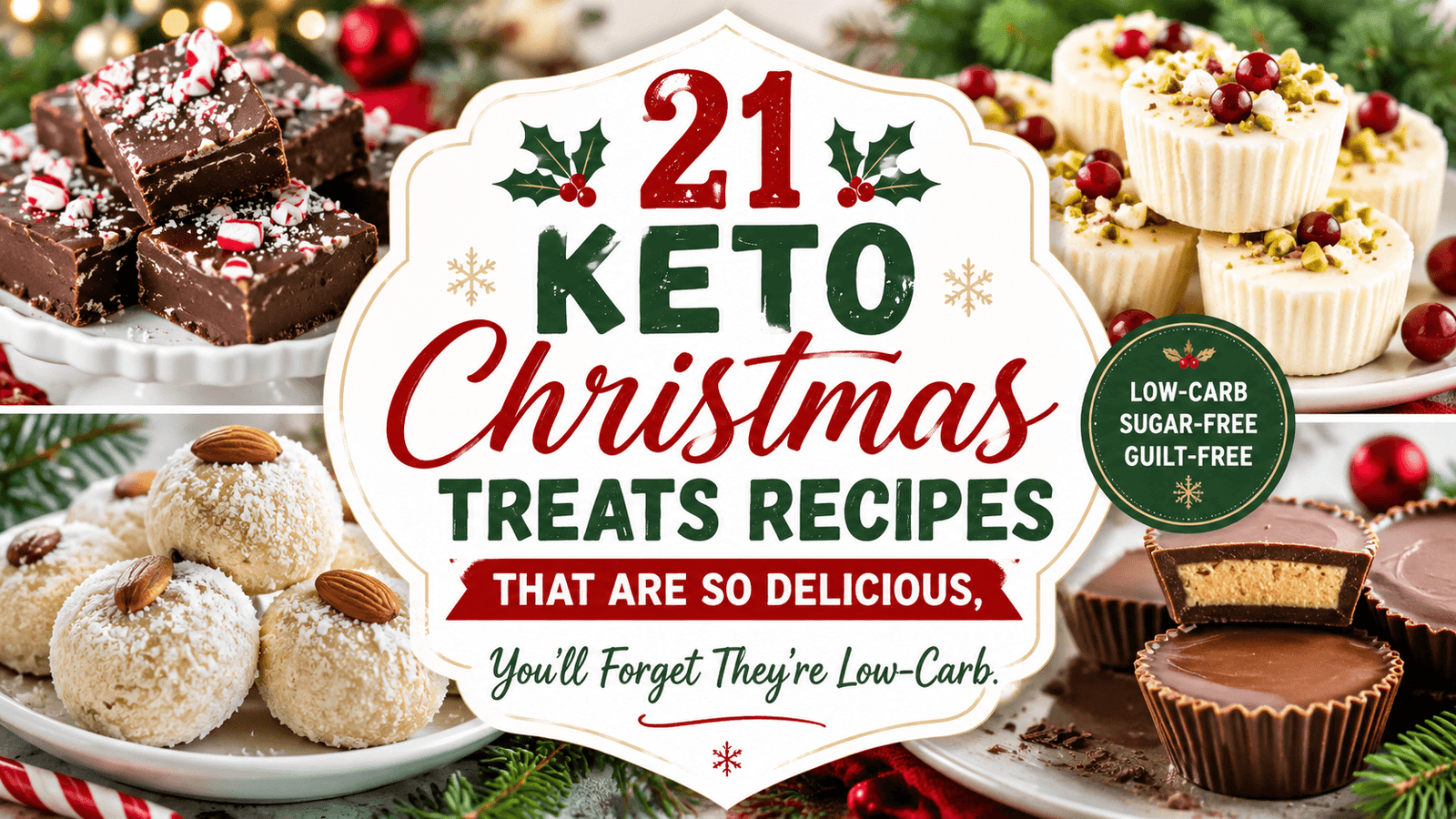 21 Keto Christmas Treats Recipes That Are So Delicious, You’ll Forget They’re Low-Carb
