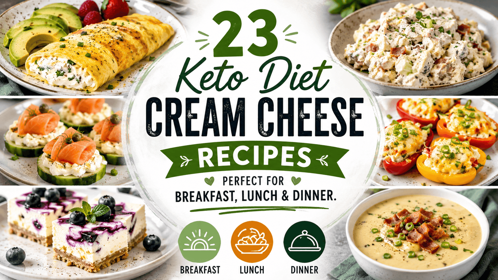 23 keto diet cream cheese recipes for breakfast lunch and dinner