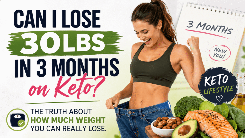 Can I lose 30lbs in 3 months on keto weight loss guide