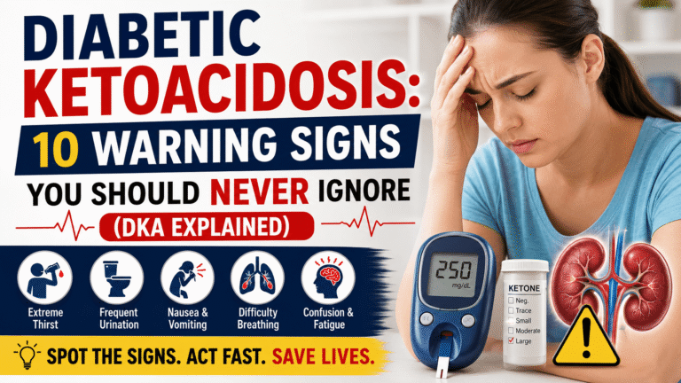 Diabetic ketoacidosis warning signs and DKA symptoms explained