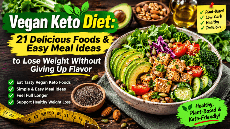 Vegan keto diet with 21 delicious low-carb plant-based foods and meal ideas