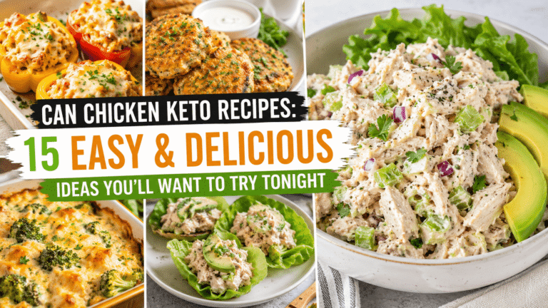 Can chicken keto recipes with easy low carb chicken meal ideas