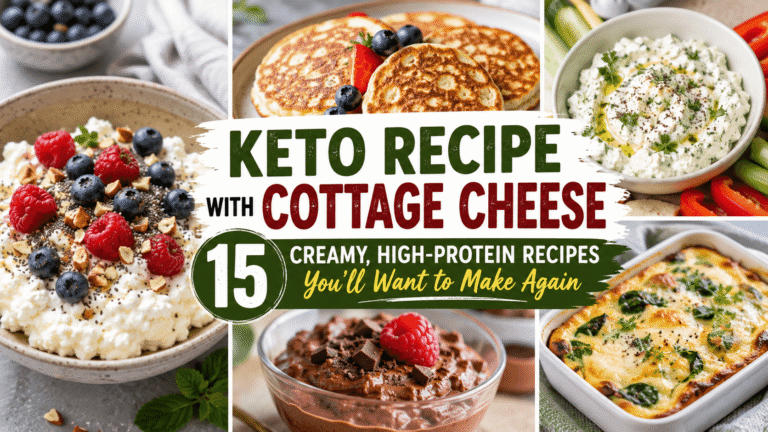 keto recipe with cottage cheese - creamy high-protein keto recipes